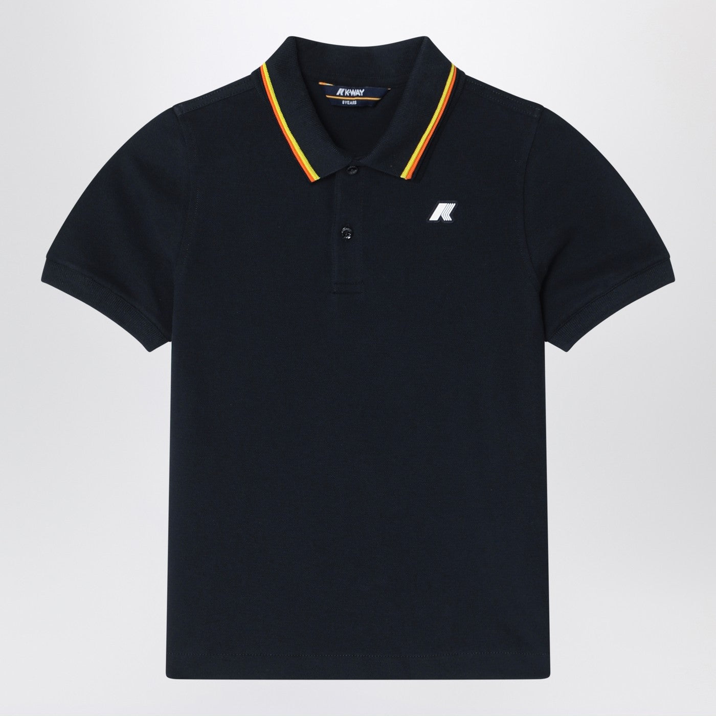 Polo Jude bleu en coton piqué