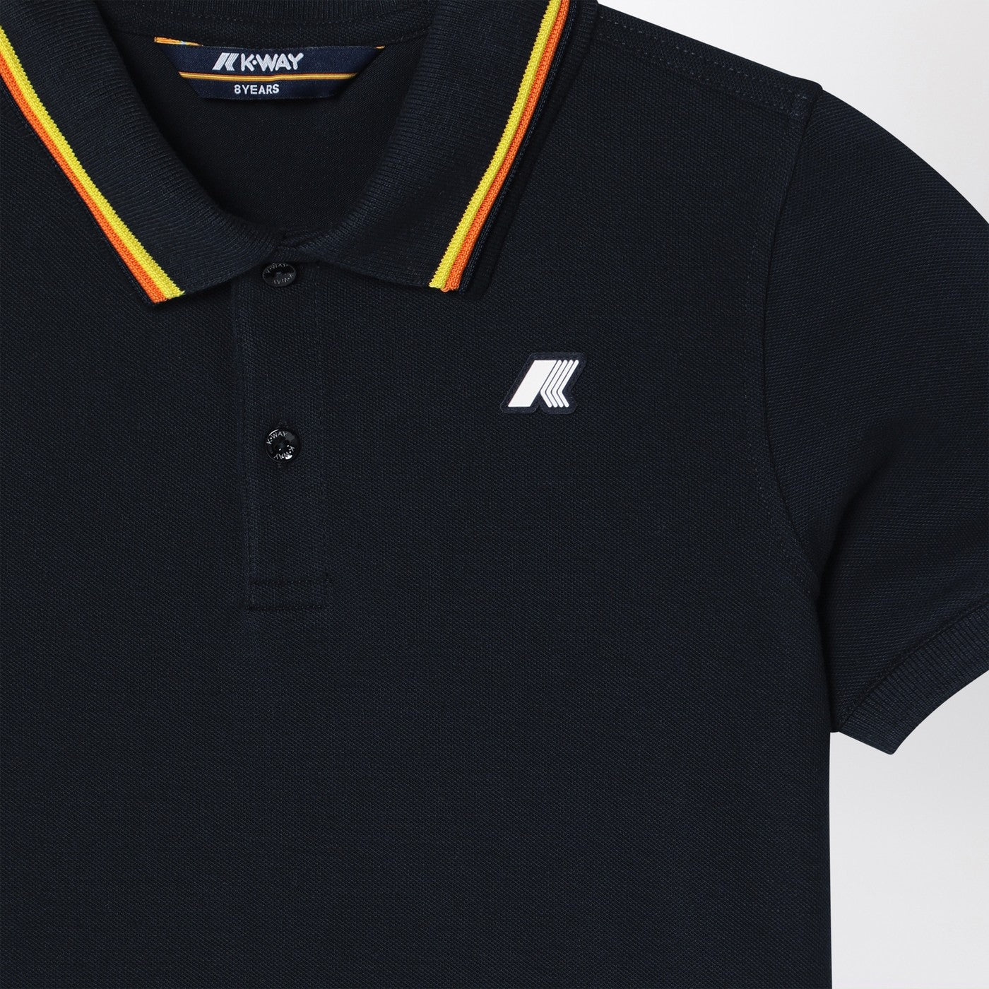 Polo Jude bleu en coton piqué