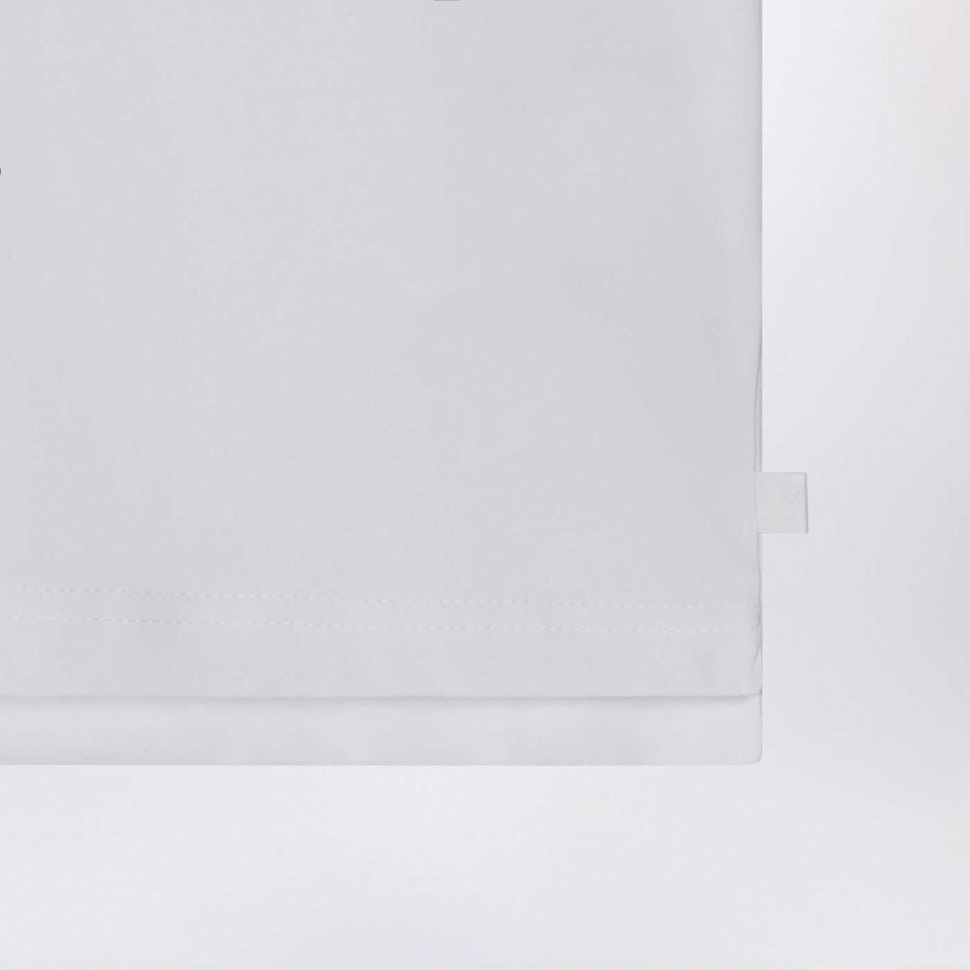 White Emel t-shirt with logo