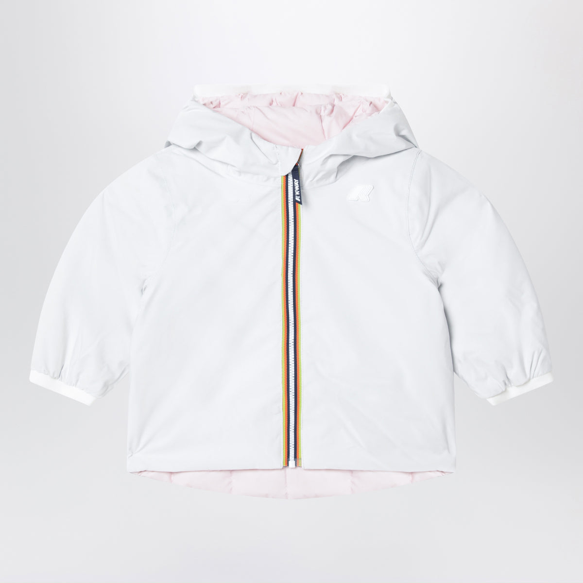 White/pink Jack Thermo reversible jacket