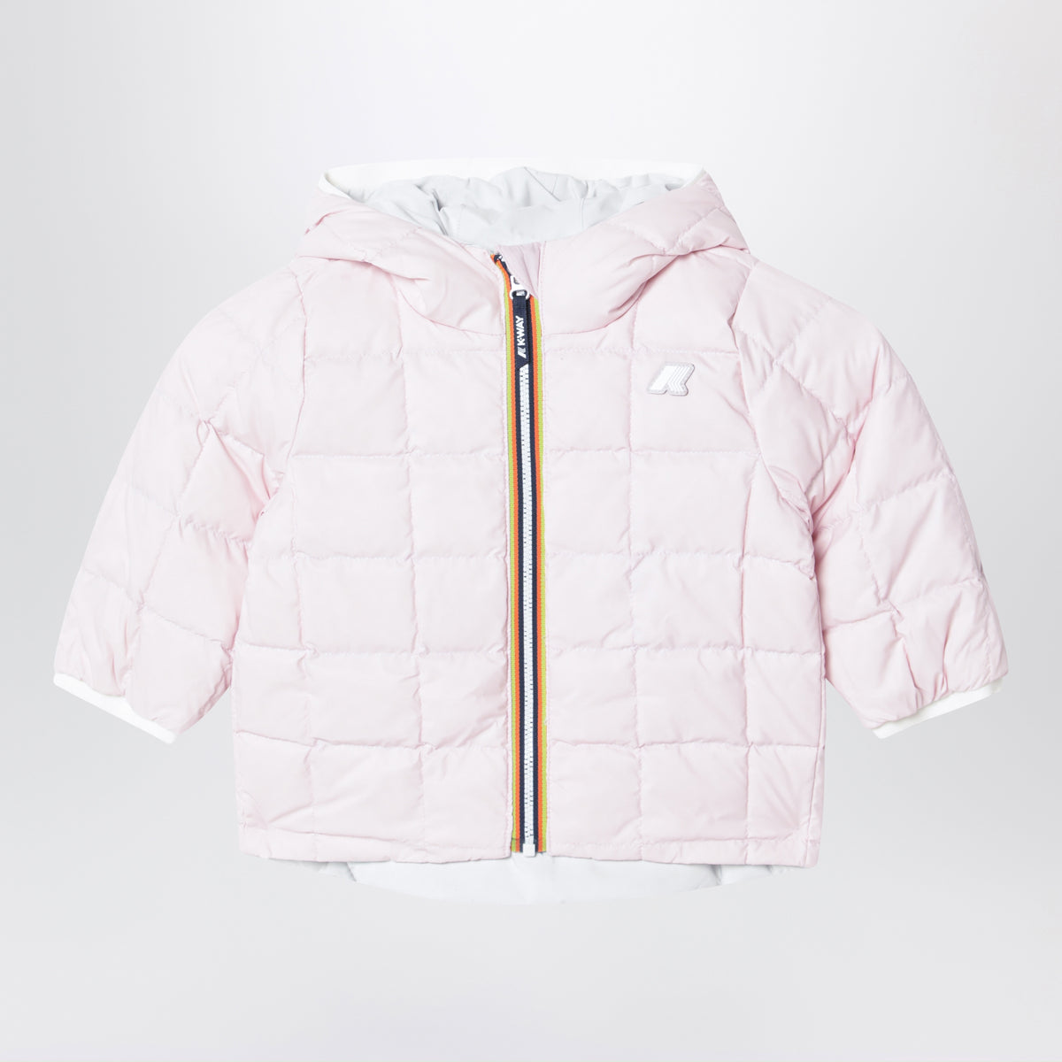 White/pink Jack Thermo reversible jacket
