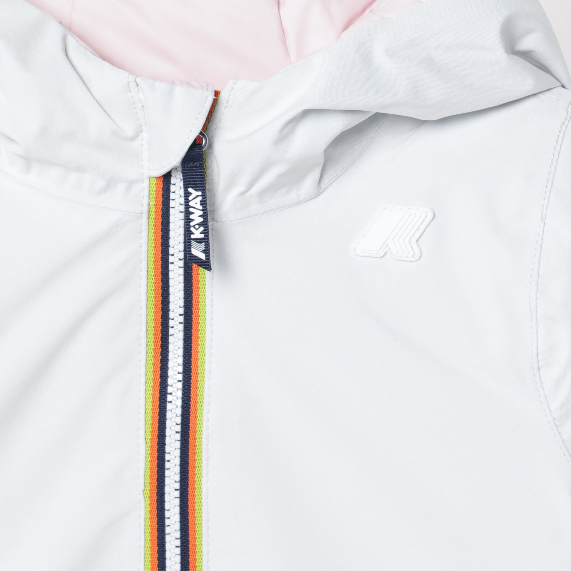 White/pink Jack Thermo reversible jacket