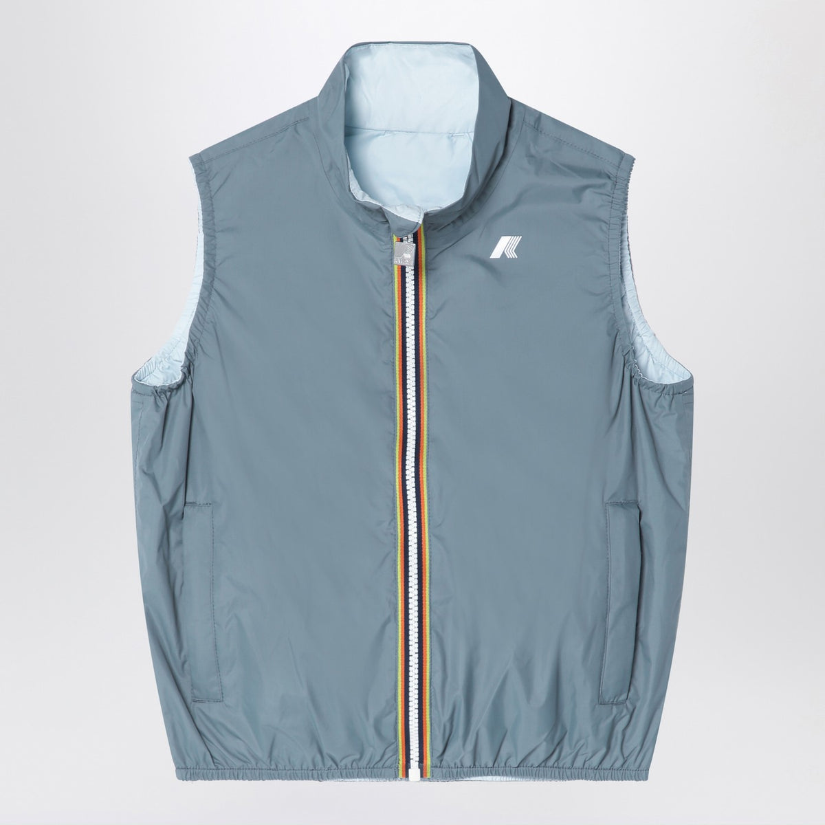 K - WAY Valen Plus.2 reversible vest blue/green | TheDoubleF