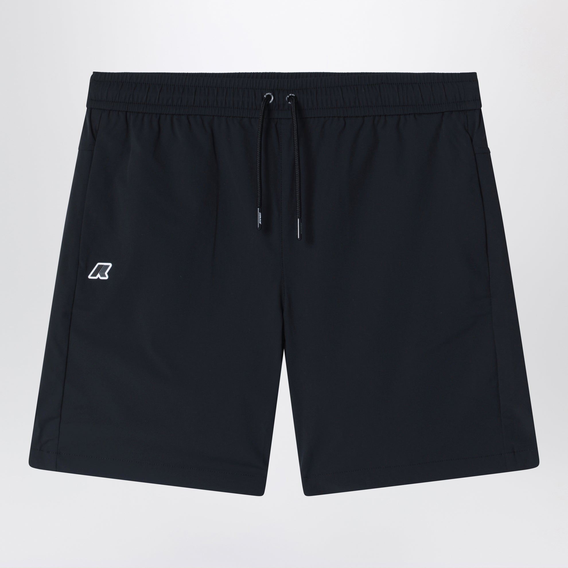Schwarze Shorts Nesilier aus wasserabweisendem Sweatshirtstoff