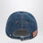 Cappello da baseball in denim con logo