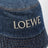 Blauer Denim-Bucket-Hat Mit Logo-Stickerei