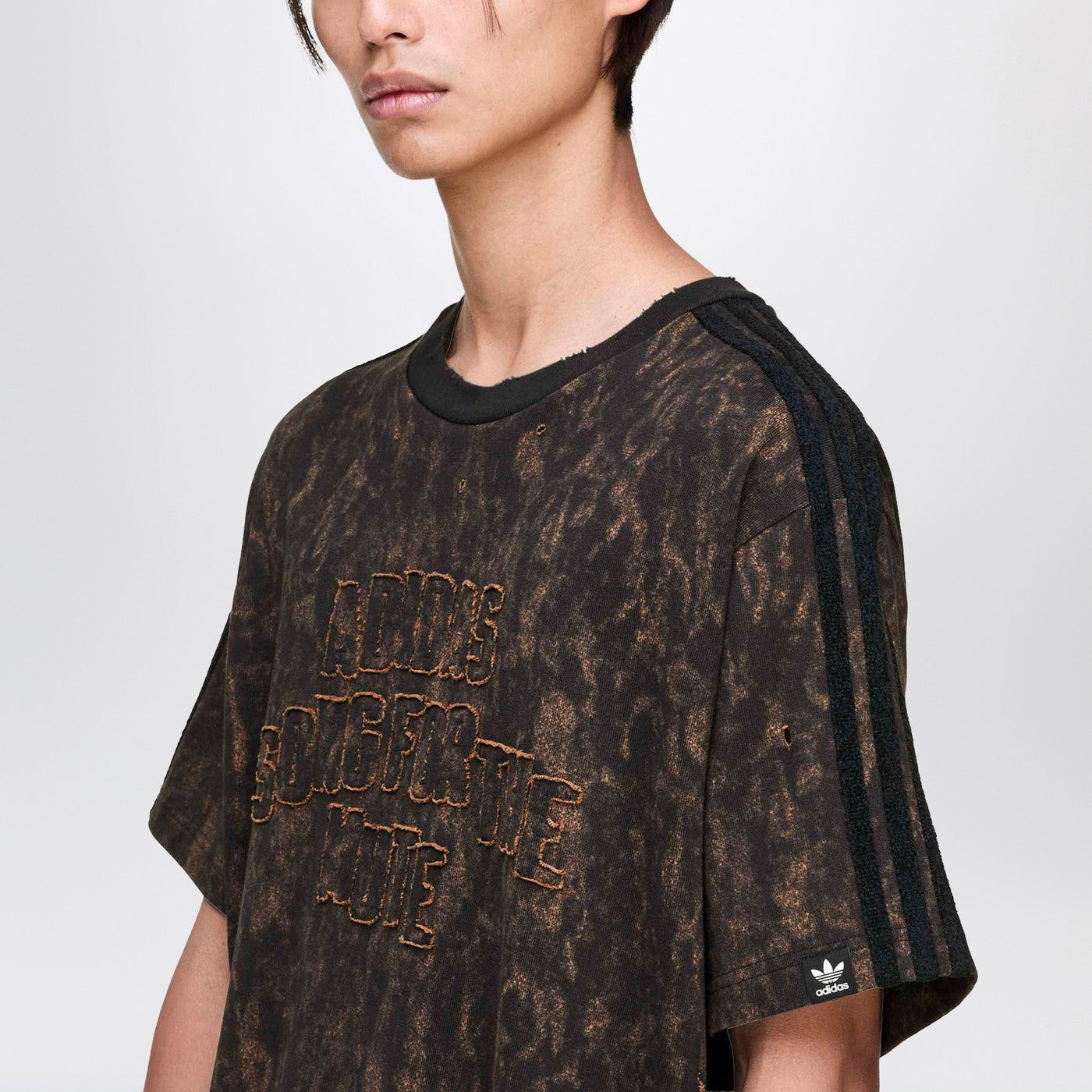 T-shirt Song For The Mute ADI006 Black/Wild Brown