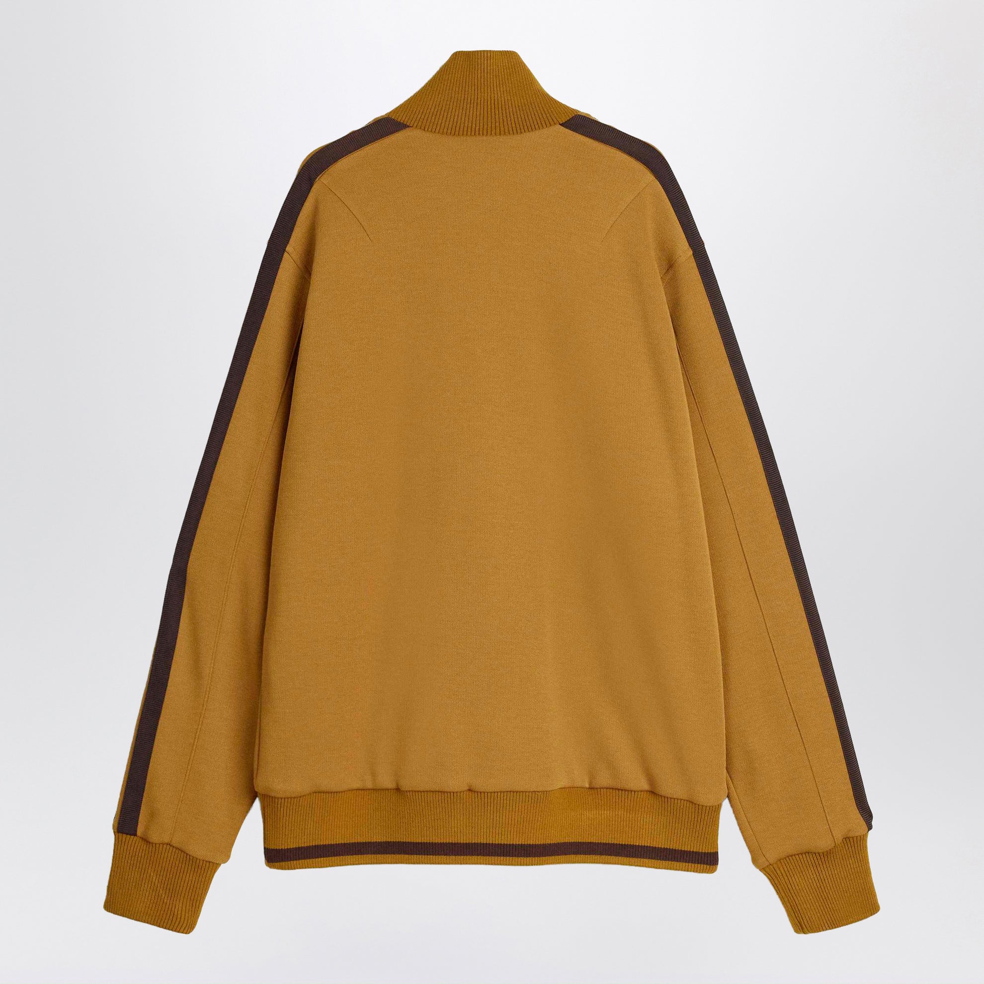 Bronze zip-up sweatshirt