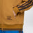 Bronze zip-up sweatshirt