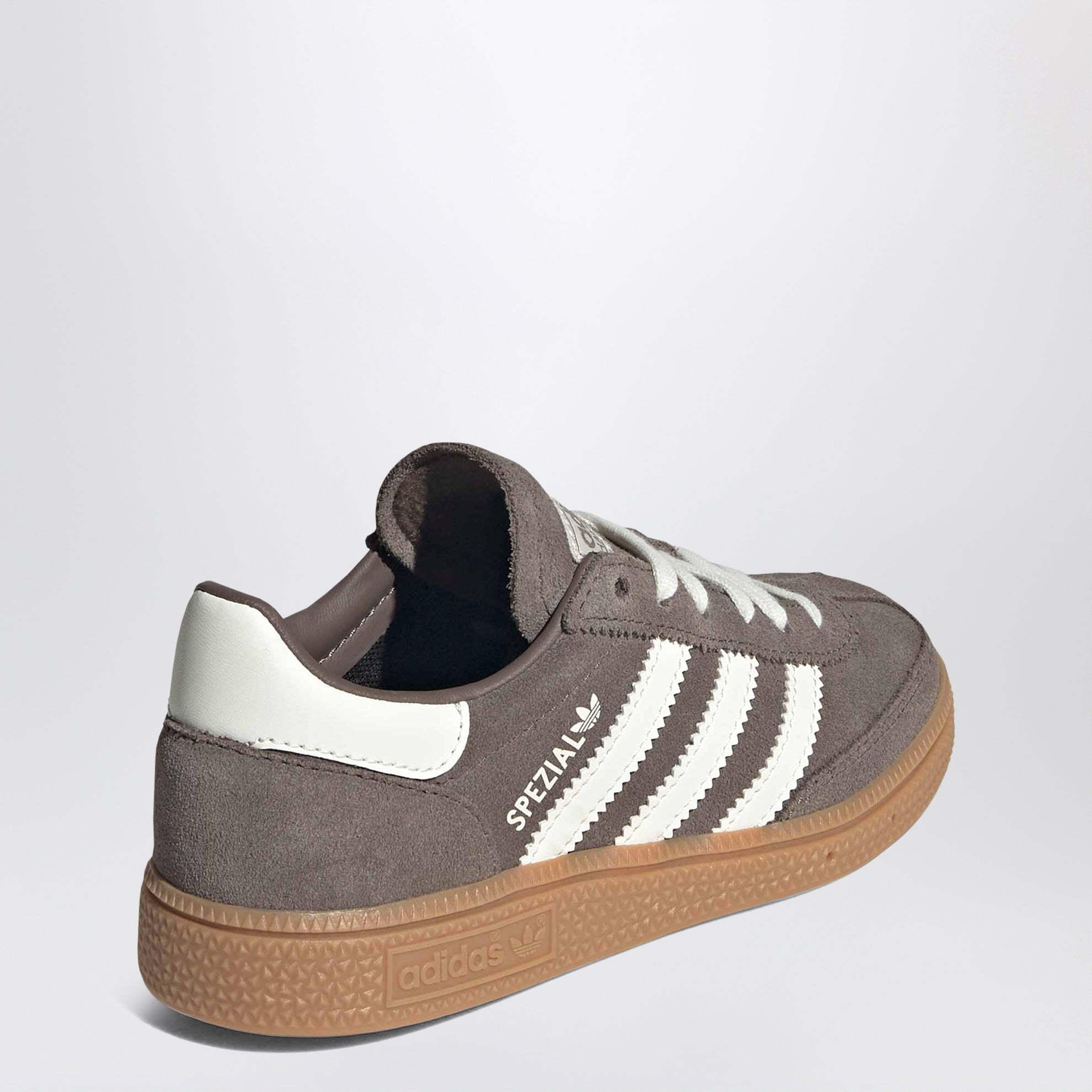 Sneakers Handball Spezial marrone e bianca