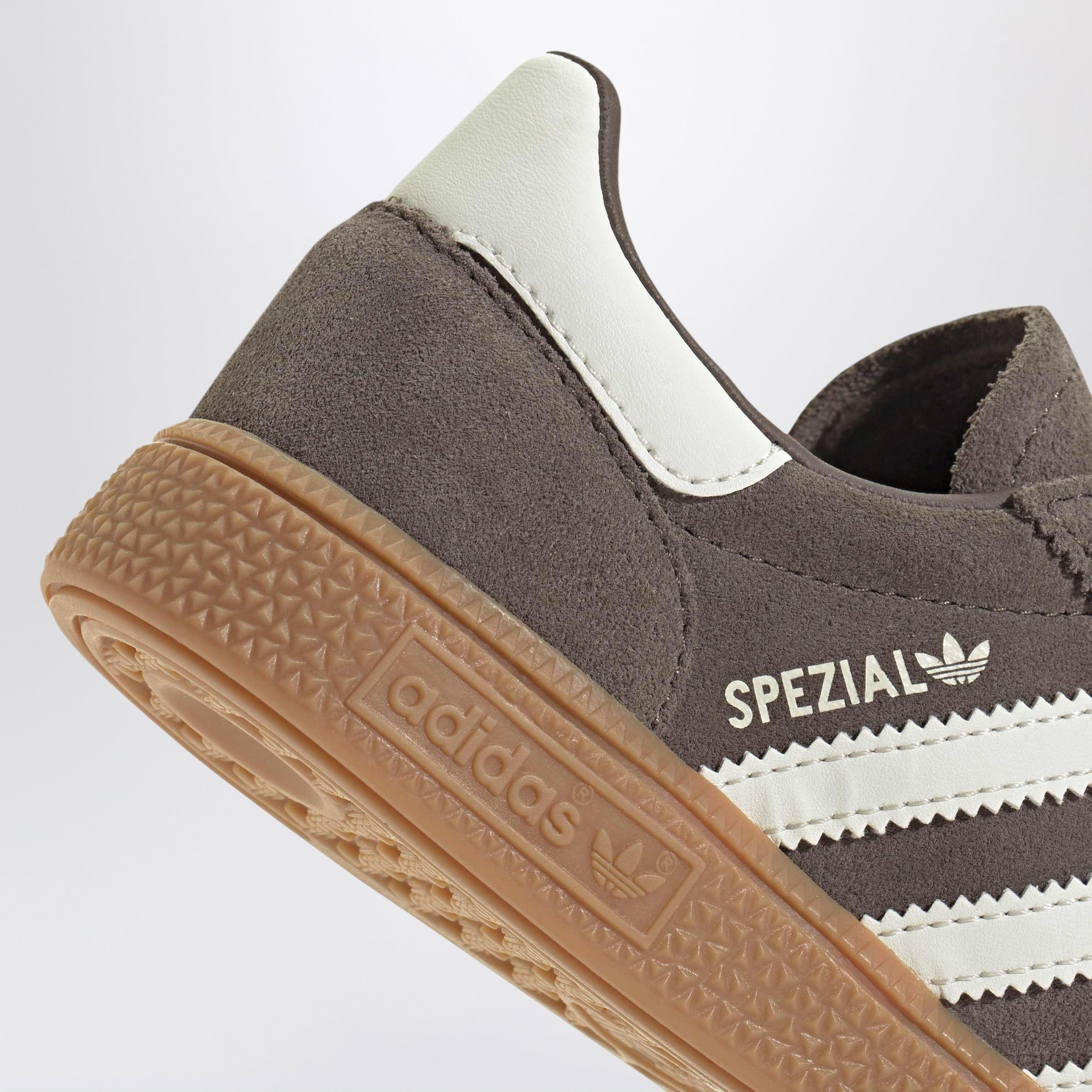 Sneakers Handball Spezial marrone e bianca