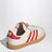 Cream White/Better Scarlet/Gum Samba trainers with elastic laces