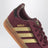 Gazelle Indoor Comfort Closure Elastic Lace Sneaker in Bordeaux / Hellgelb