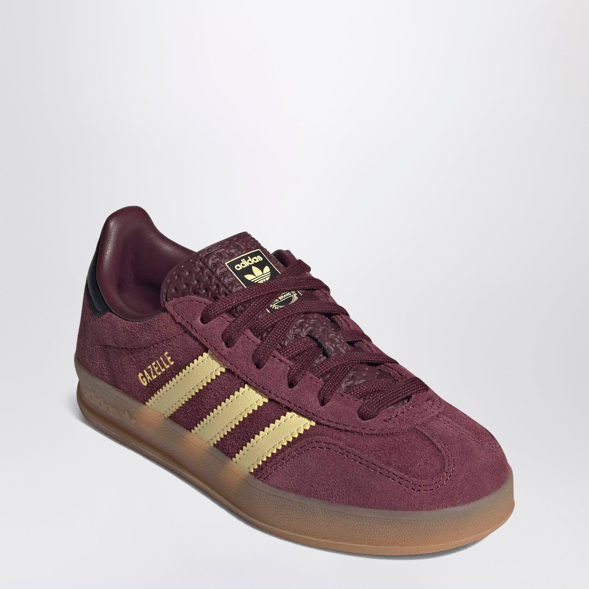 Sneakers Gazelle Indoor Maroon/Almost Yellow/Gold Metallic