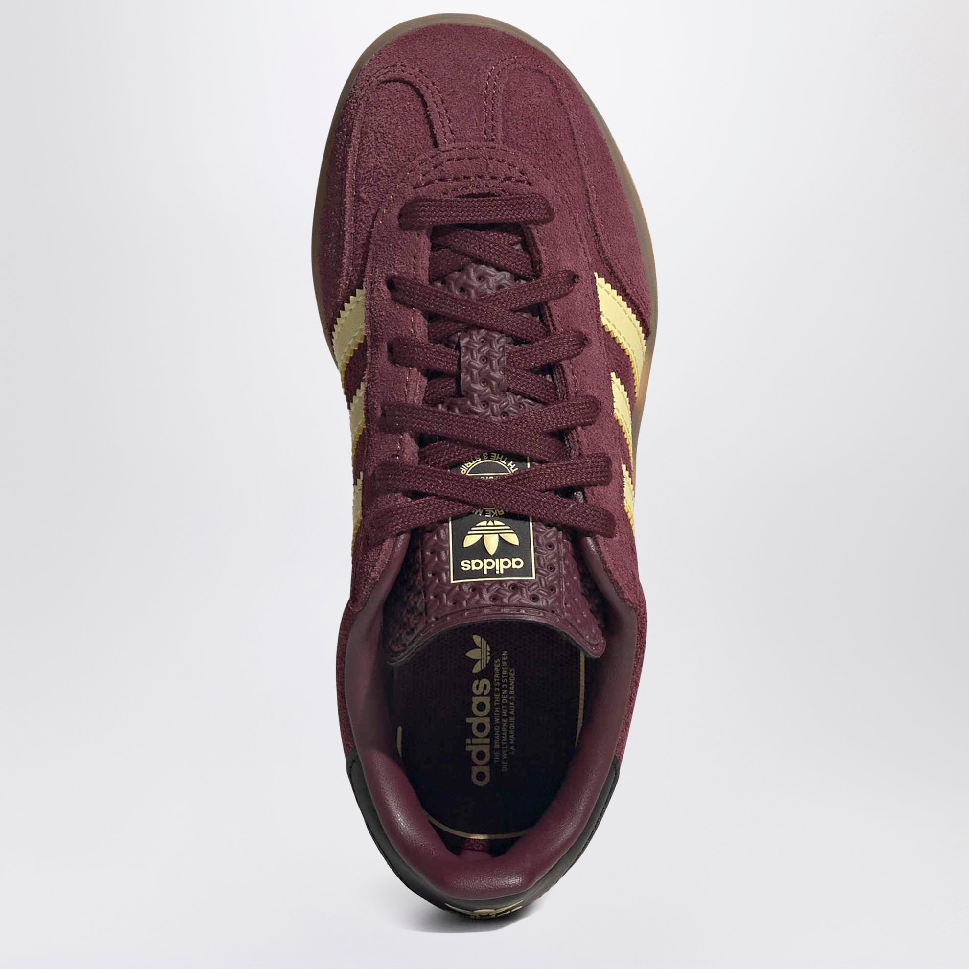 Sneakers Gazelle Indoor Maroon/Almost Yellow/Gold Metallic