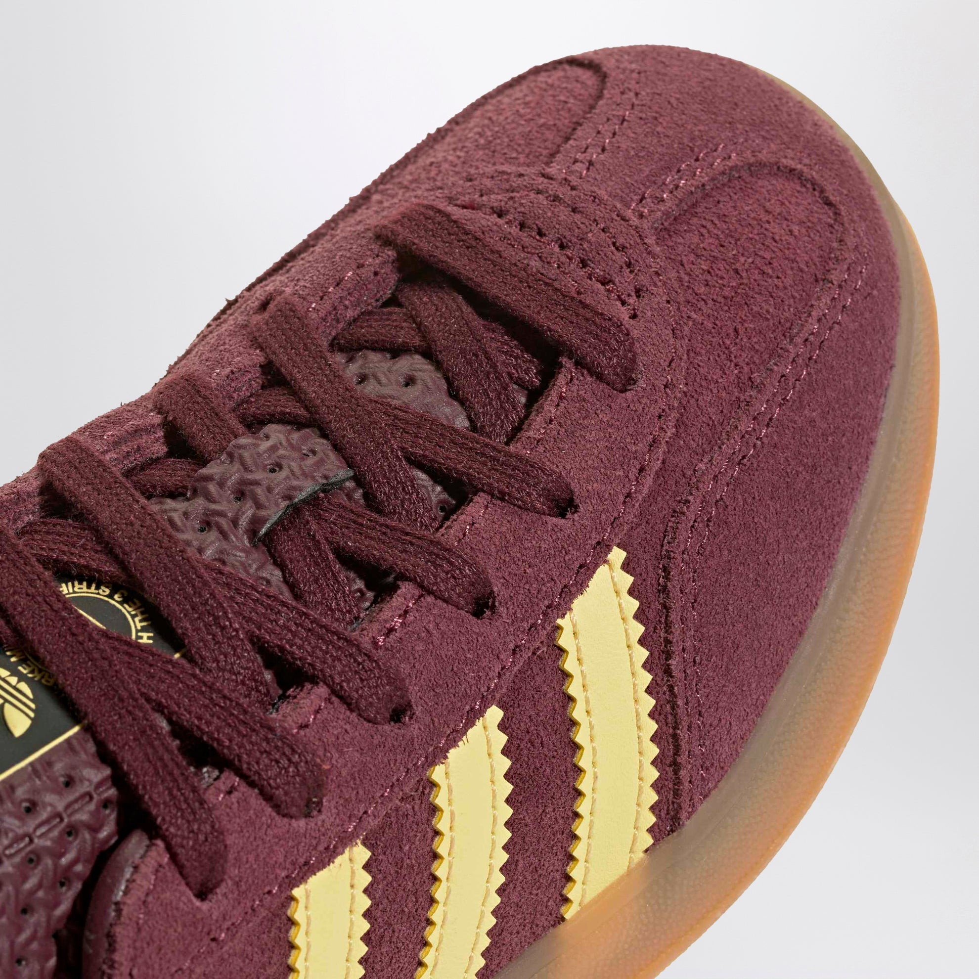 Sneakers Gazelle Indoor Maroon/Almost Yellow/Gold Metallic