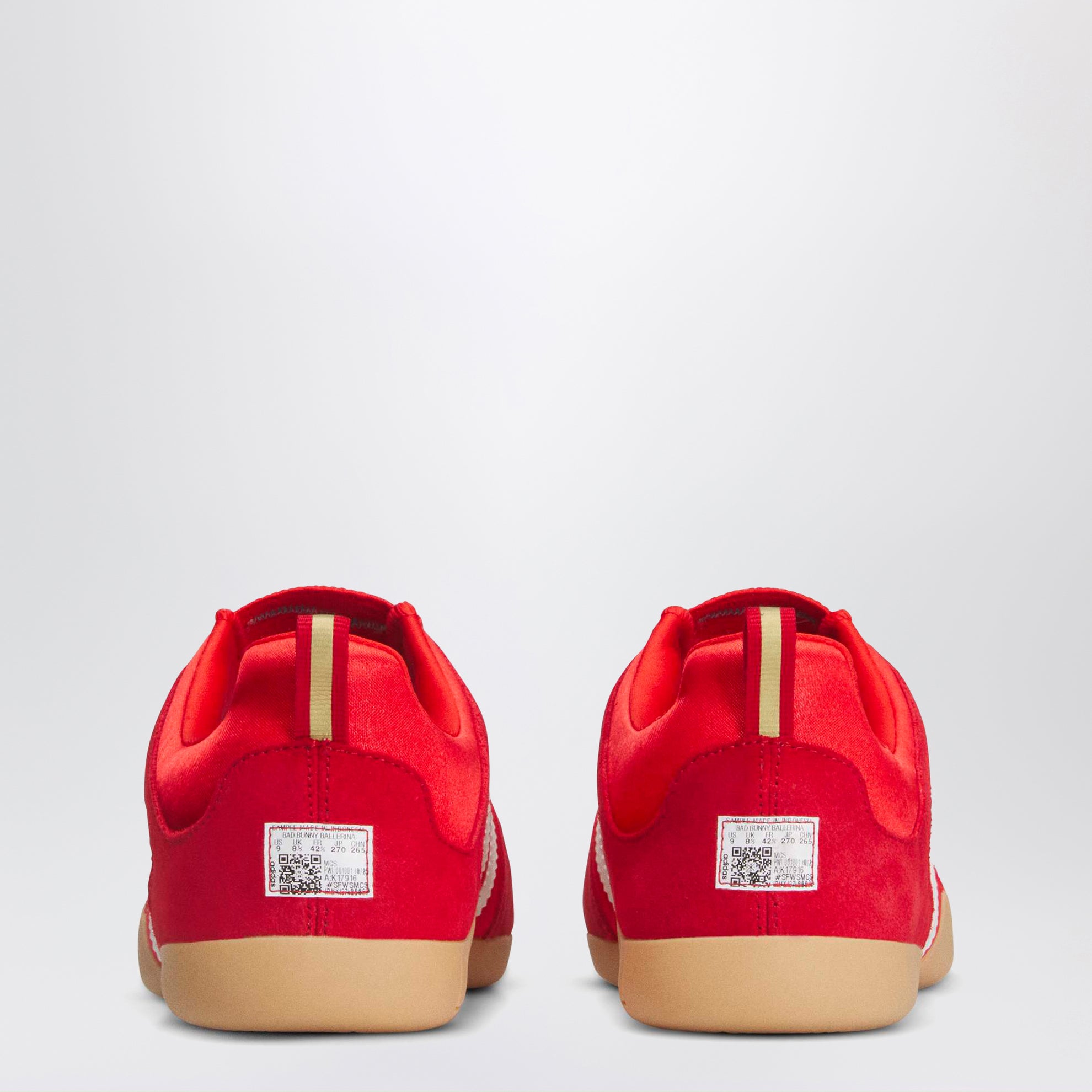 Sneakers Ballerina Bad Bunny x Adidas Originals rosse