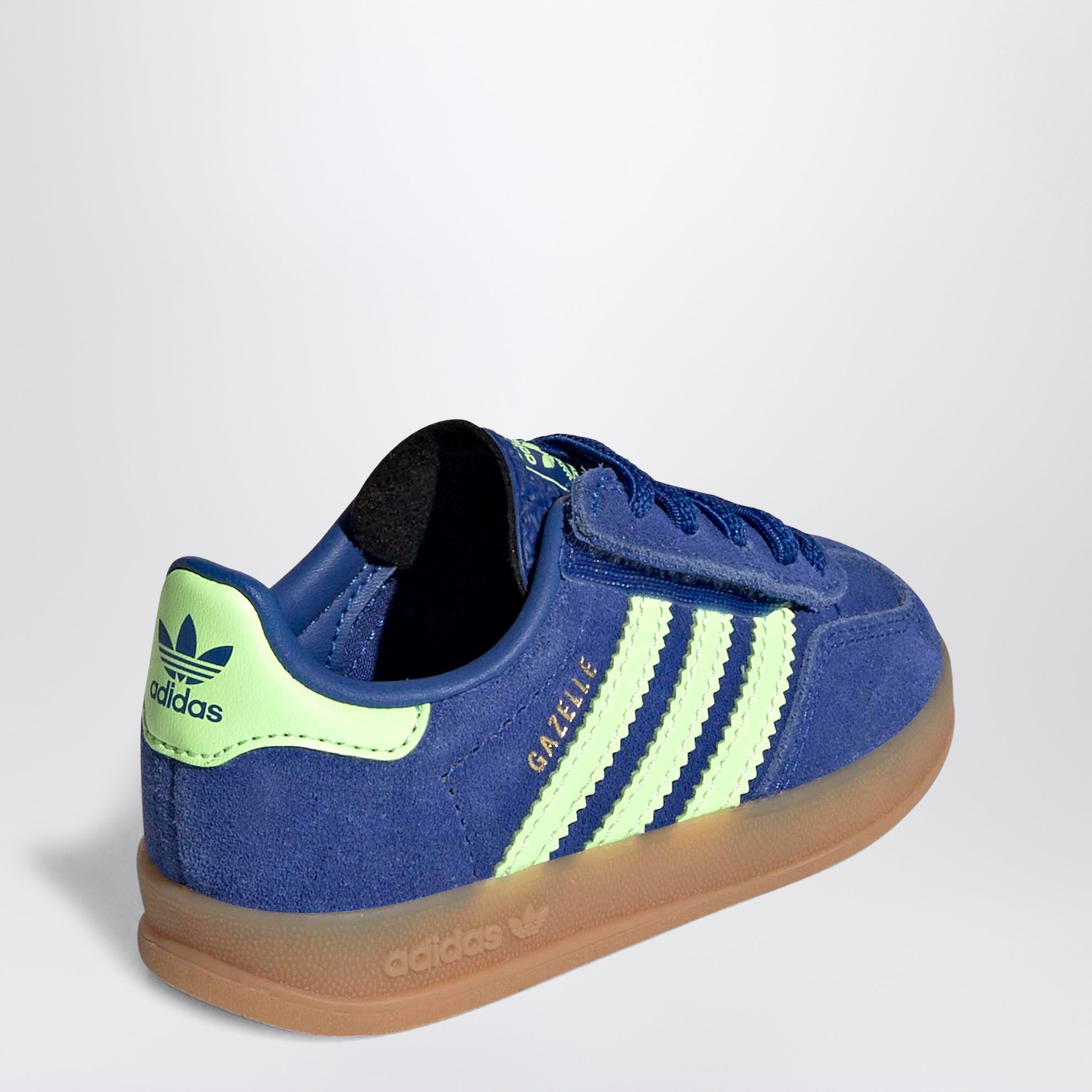 Sneakers Gazelle Indoor Royal Blue / Green Spark / Gold Metallic