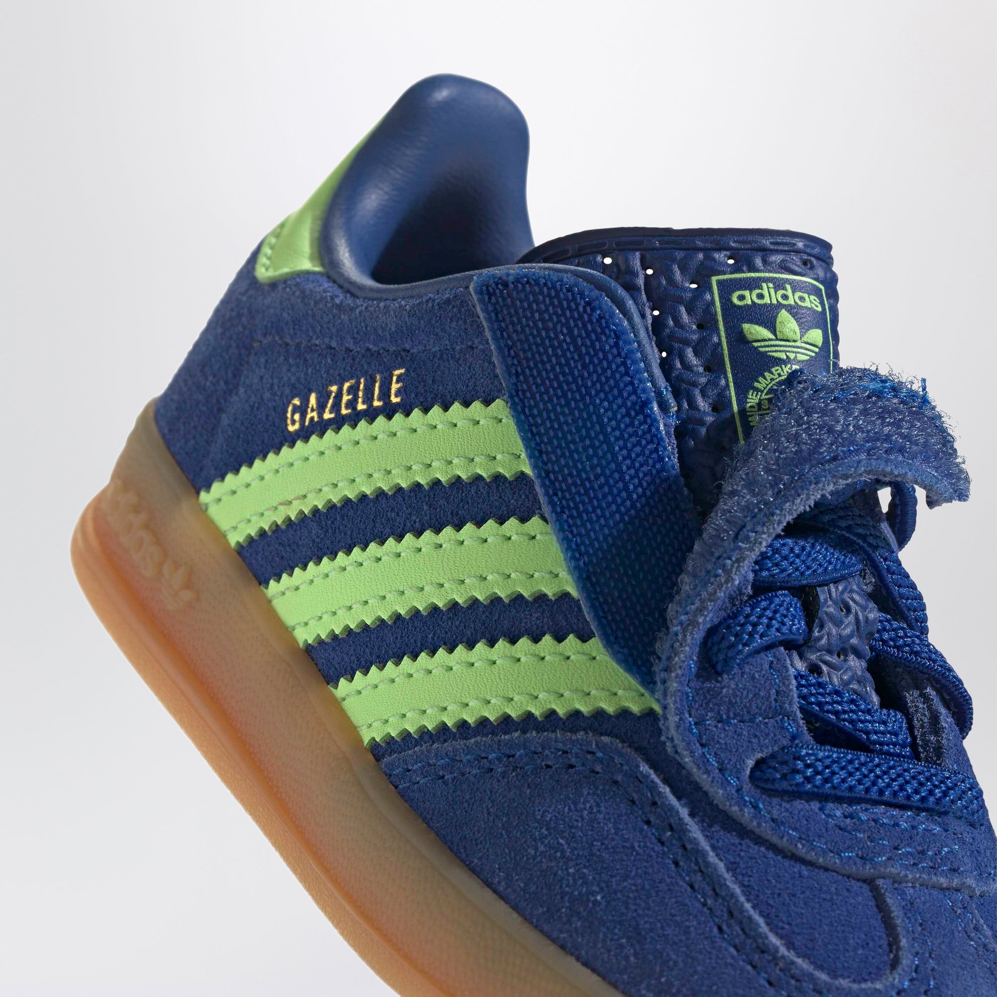 Sneakers Gazelle Indoor Royal Blue / Green Spark / Gold Metallic