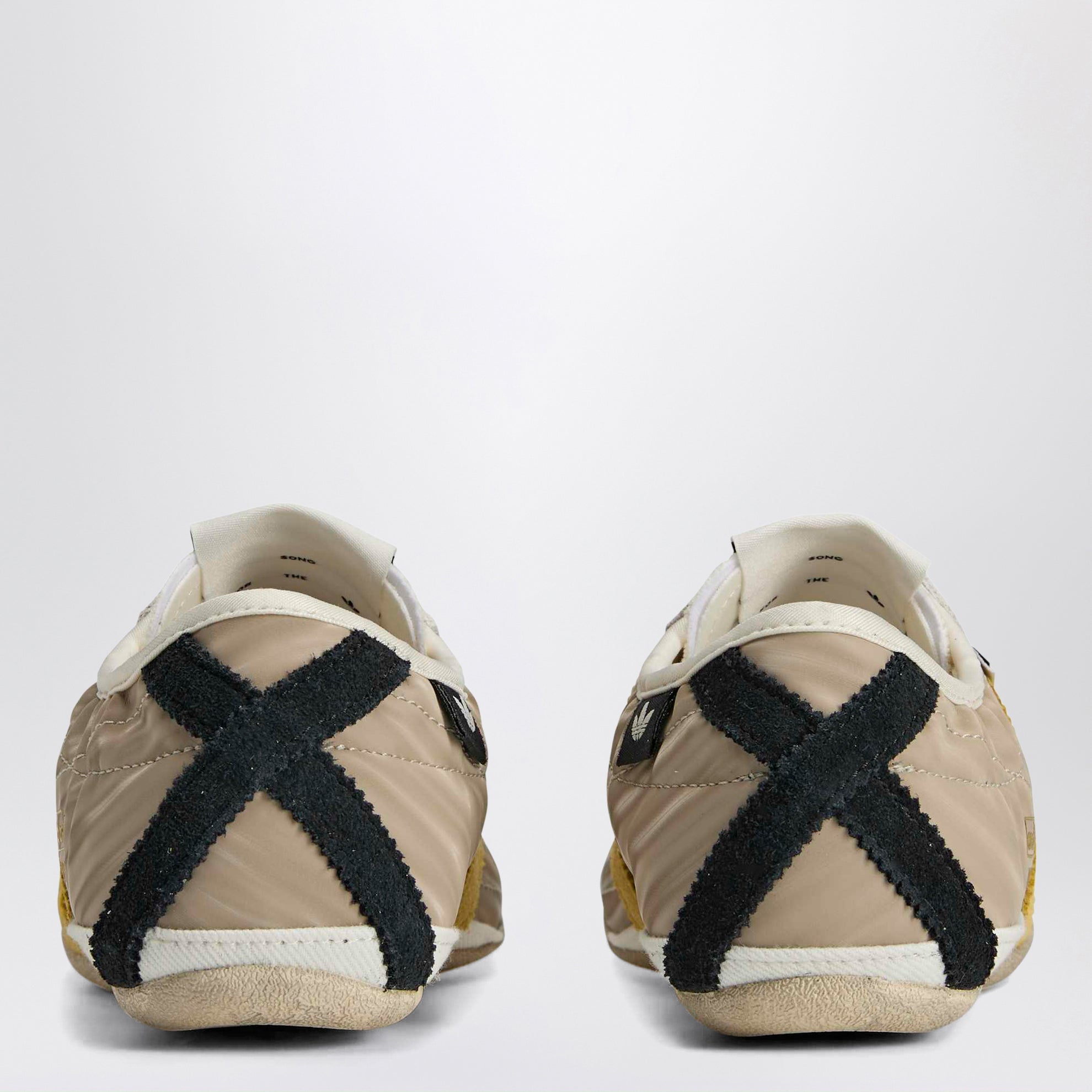Song For The Mute Tokyo sneakers in Off White/Preloved Yellow/Core Black