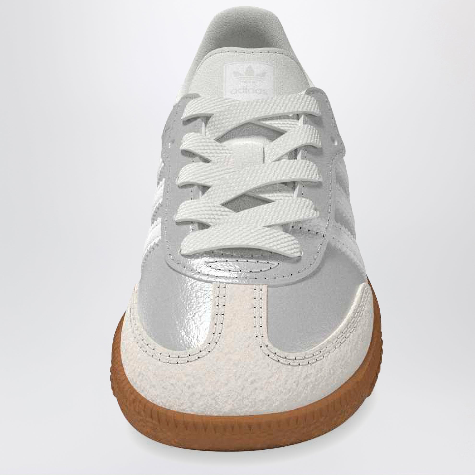 Baskets Samba Silver Metallic avec lacets élastiques