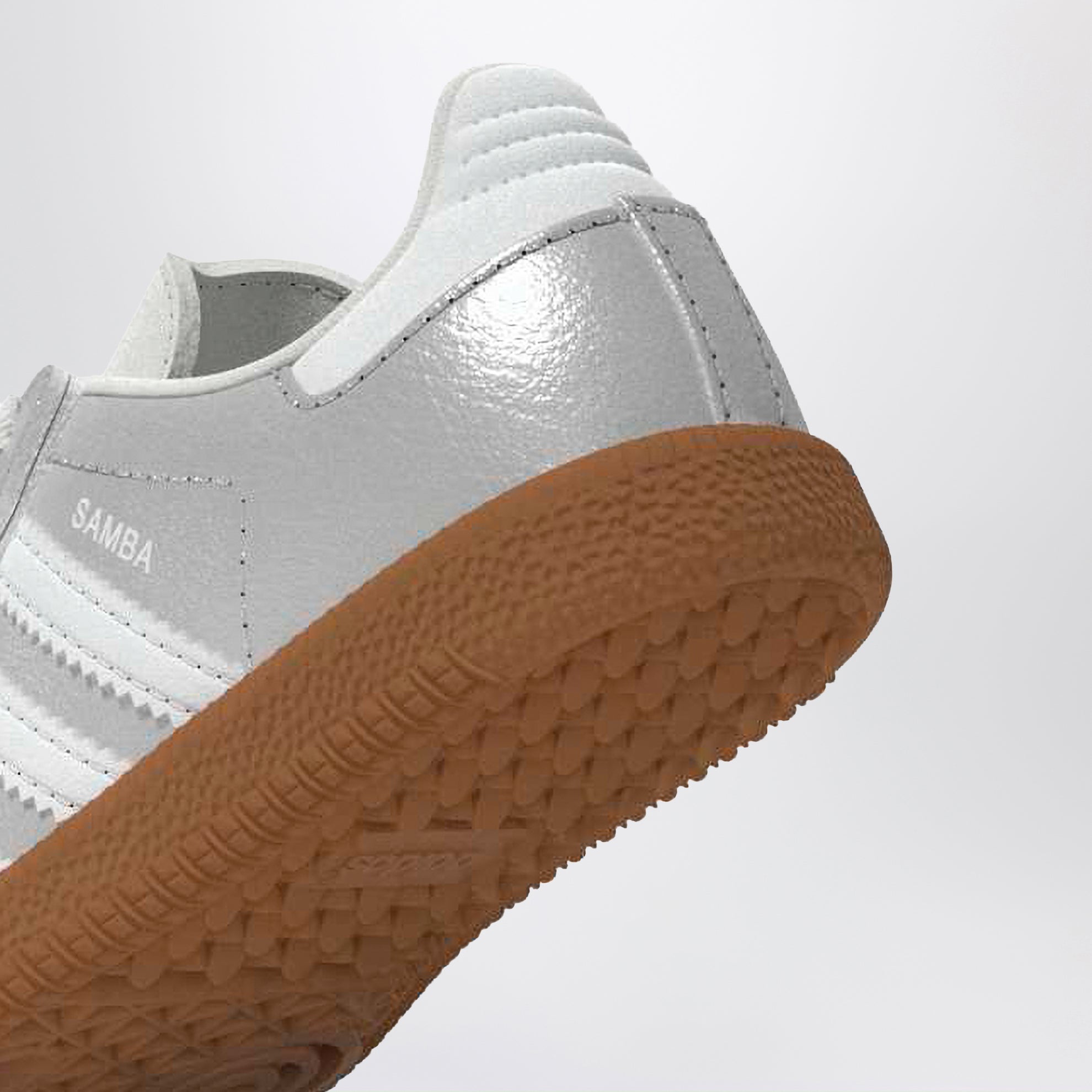 Baskets Samba Silver Metallic avec lacets élastiques
