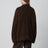 Cardigan oversize Elland marrone oliva