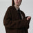 Cardigan oversize Elland marrone oliva