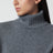 Gala Rollkragenpullover dunkelgrau aus Merinowolle