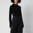 Larice black merino wool top