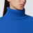 Gala blue merino wool turtleneck sweater