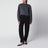 Dunkelgrauer Pullover aus Wollmischung
