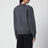 Dunkelgrauer Pullover aus Wollmischung