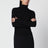 Pull Sade noir en laine et soie