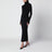 Pull Sade noir en laine et soie