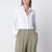 Camicia bianca in cotone con logo