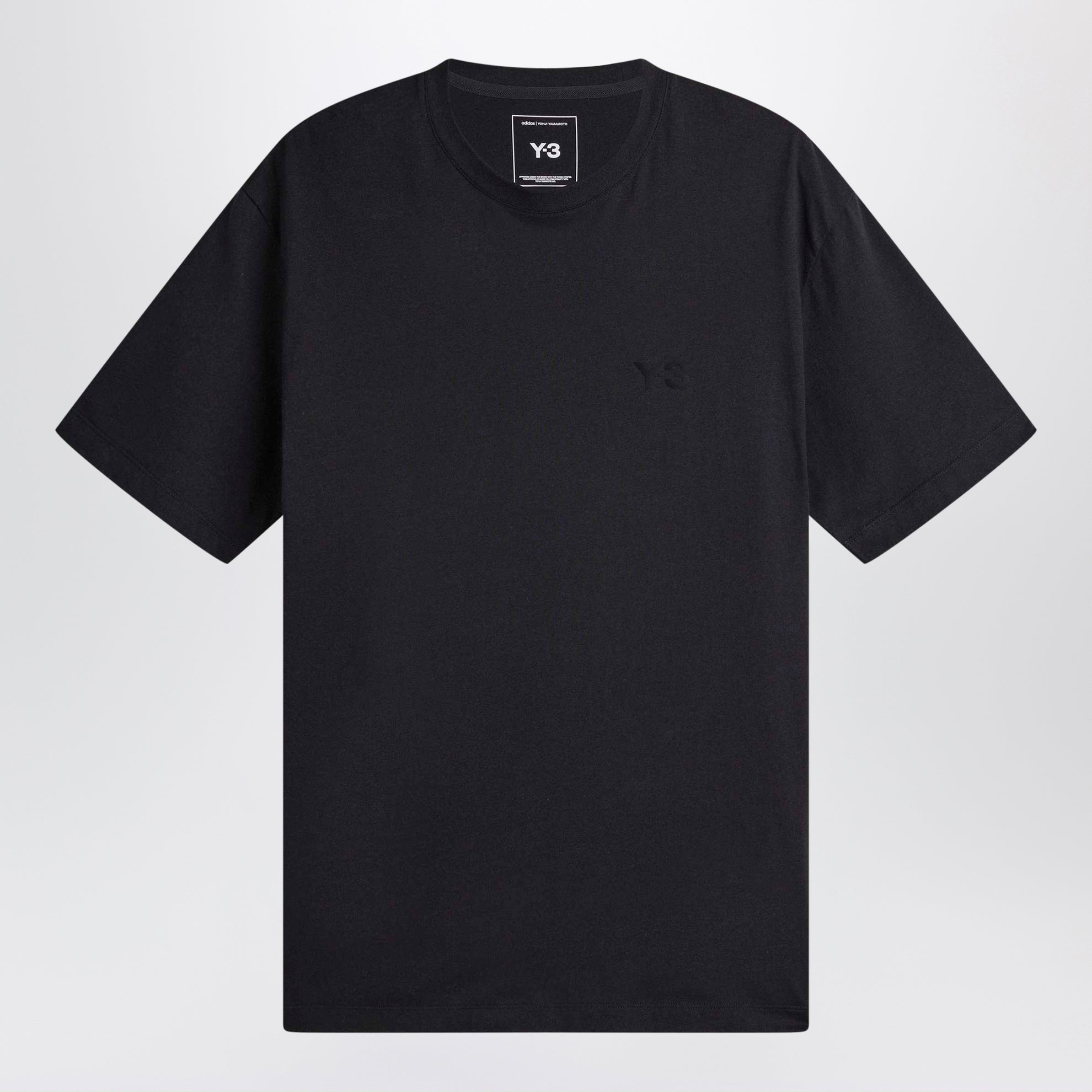 T-shirt nera con logo