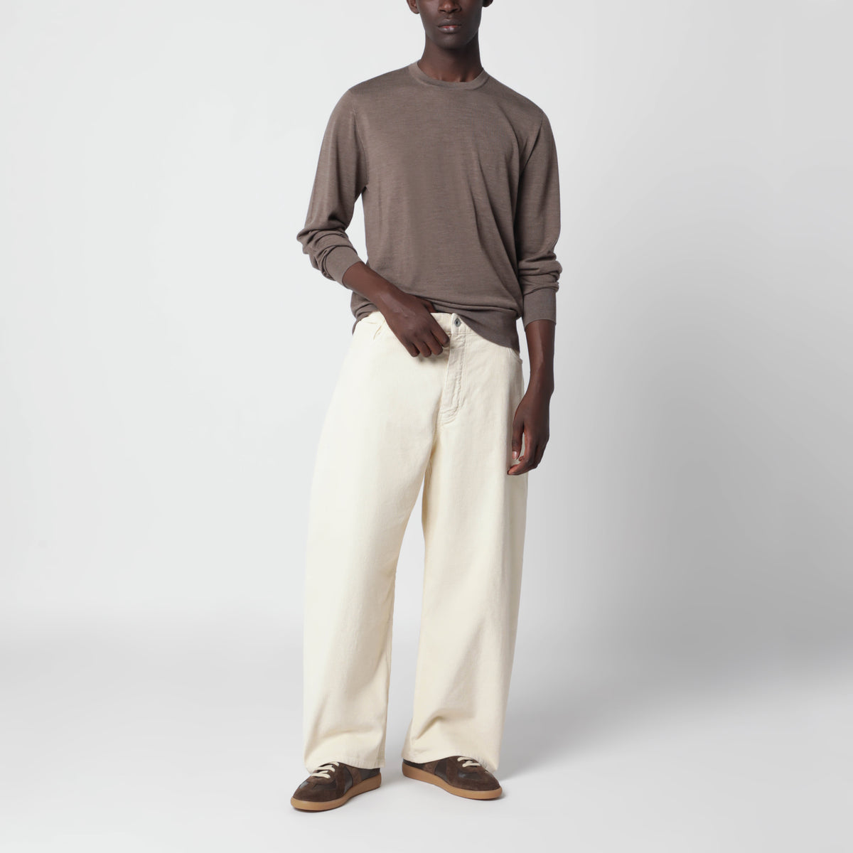 Lasca Wombat Pullover aus extrafeiner Schurwolle