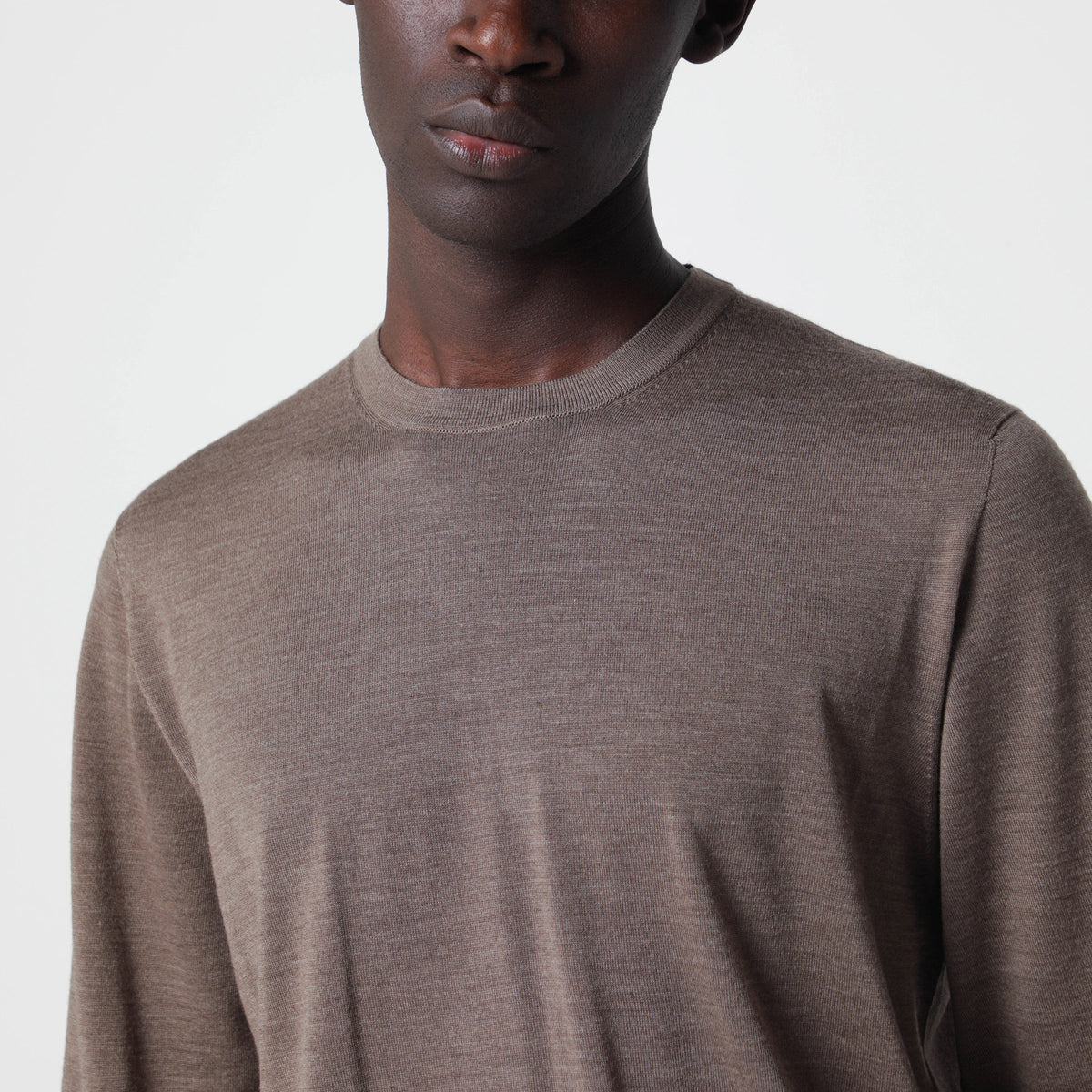 Lasca Wombat Pullover aus extrafeiner Schurwolle