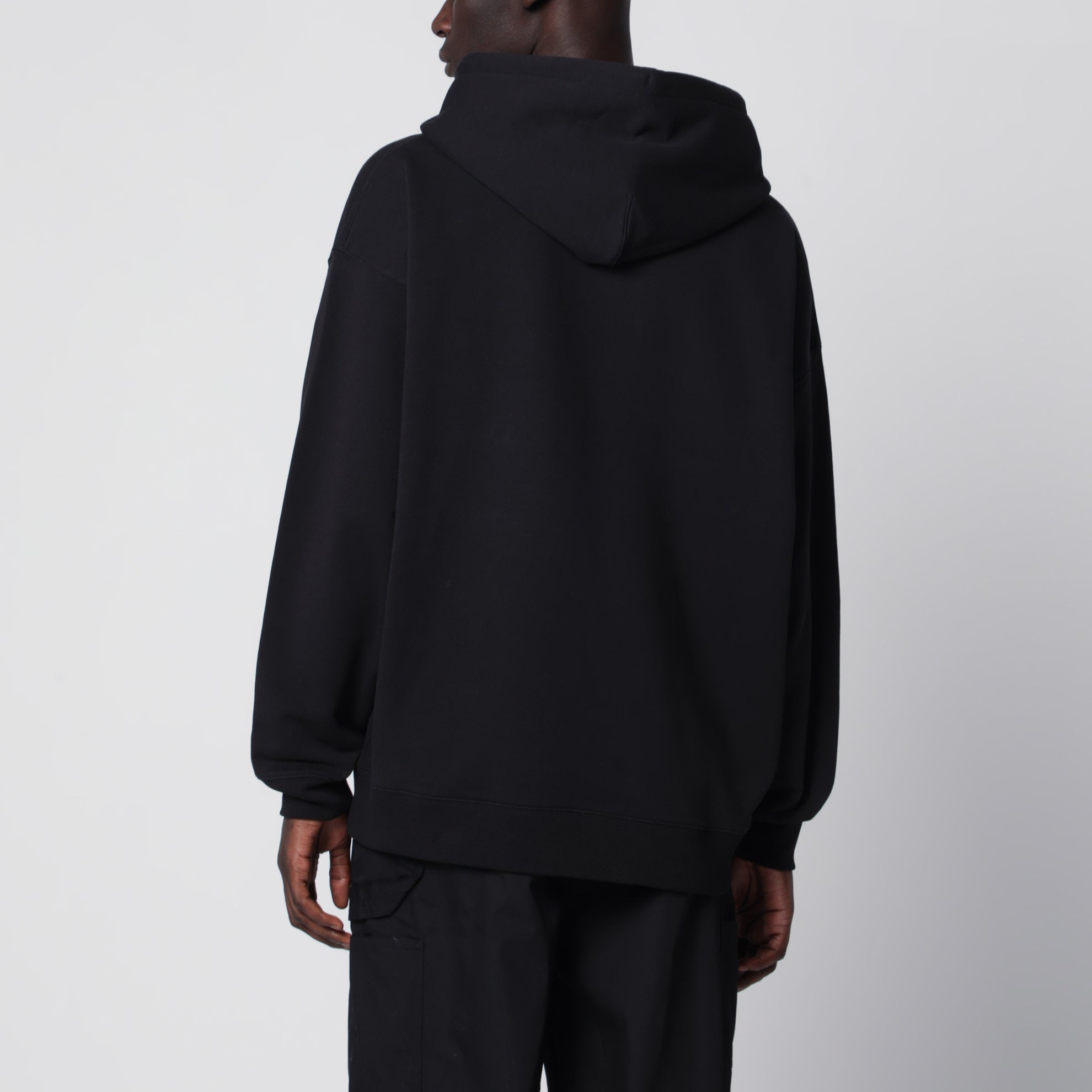 Y-3 French Terry hoodie in black with Liquid logo