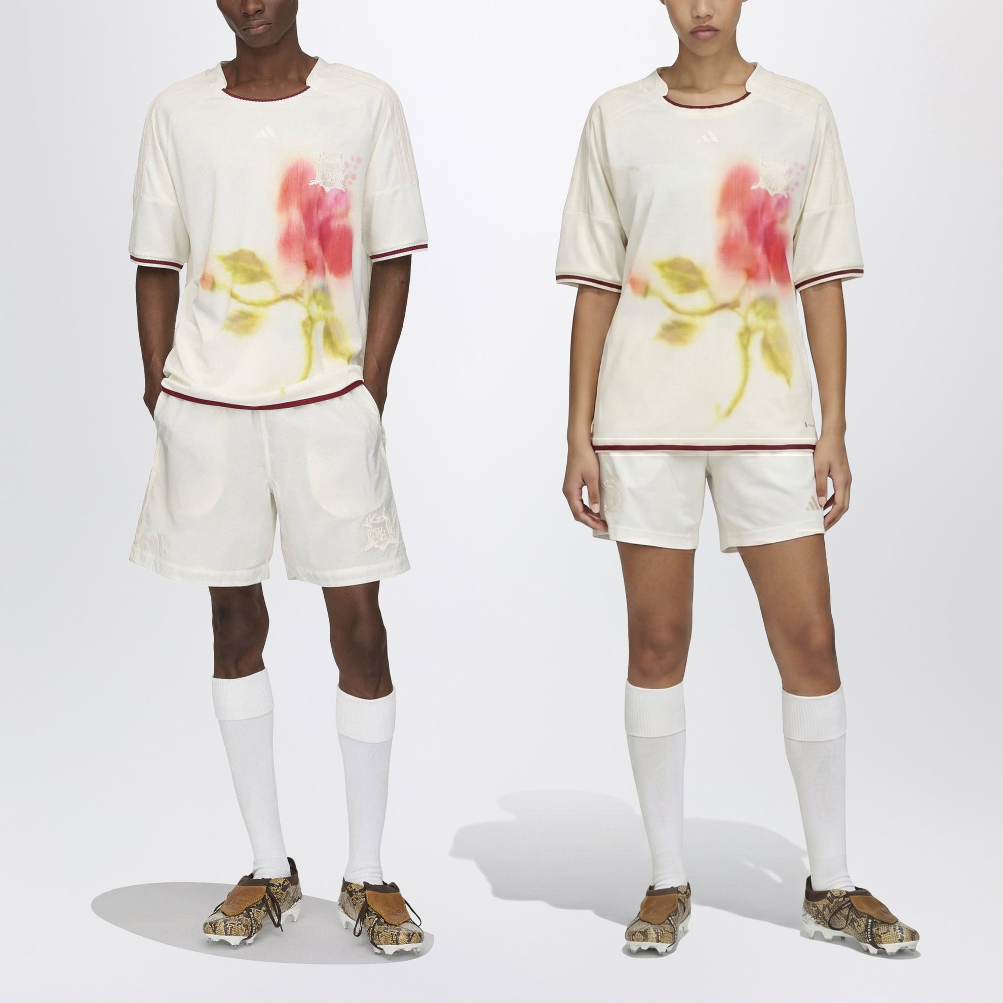 Football T-shirt Chalk White