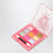 Palette di ombretti da viaggio rosa