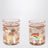 Confezione da 2 bicchieri glitterati rainbow