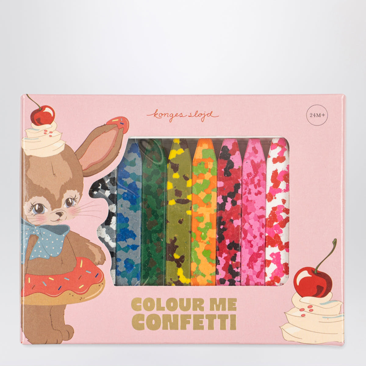 Colourful Confetti wax crayons