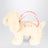 Cremeweiße Puppy Tasche