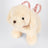 Cremeweiße Puppy Tasche
