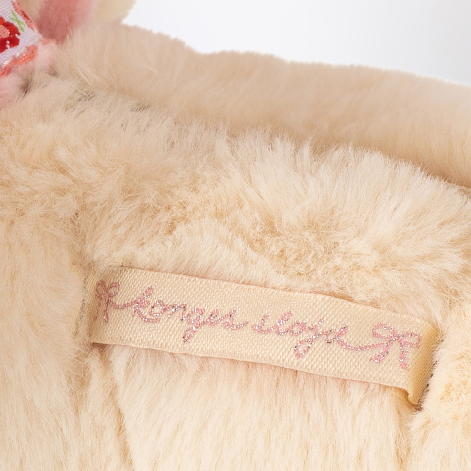 Cremeweiße Puppy Tasche
