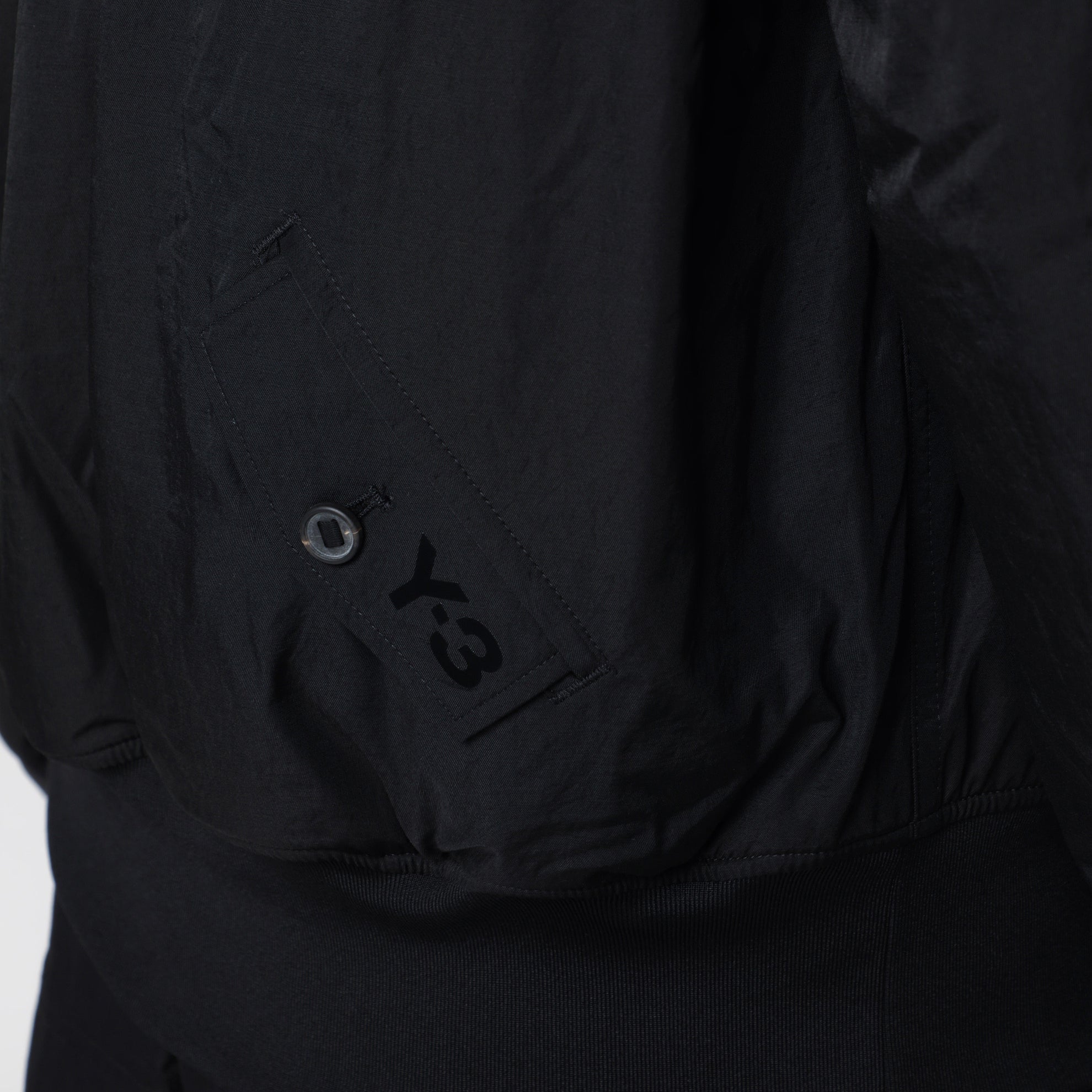 Y-3 bomber jacket in black nylon