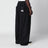 Schwarze Wide-Leg-Hose aus Denim
