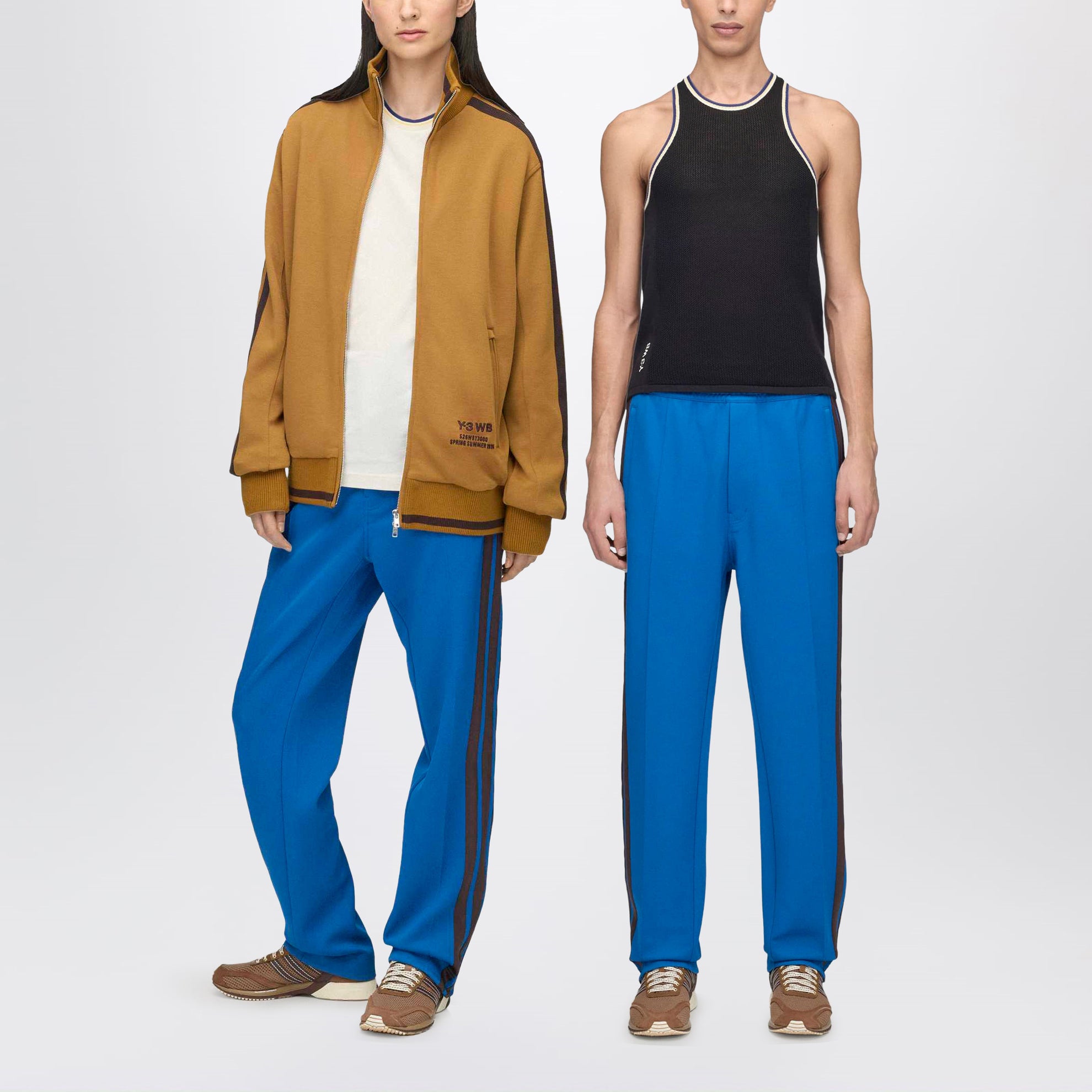 Deep blue jogging pants